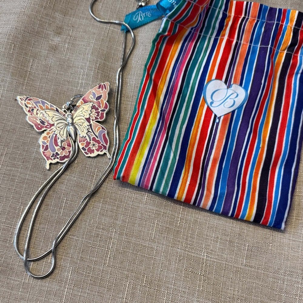 Brighton Multicolor Butterfly Necklace for Kids